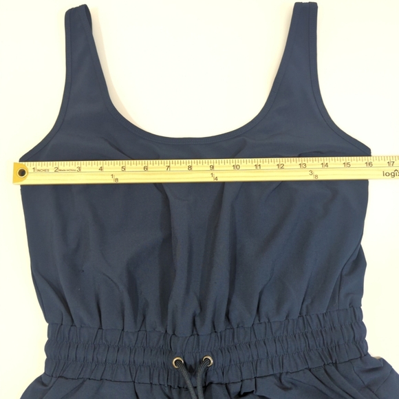 Abercrombie & Fitch Traveler Jumpsuit In Navy S Convertible Straps In Back - Picture 14 of 16